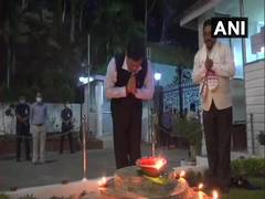 
      
      Assam CM lights diya to salute soldiers on Diwali
      
      