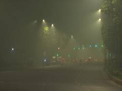 
      
      Air quality dips to 'severe' in Delhi post Diwali
      
      