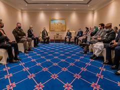 
      
      Pompeo meets Afghan govt, Taliban negotiator; calls for...
      
      