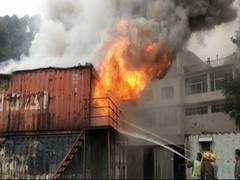 
      
      Fire breaks out in labourer sheds in Himachal's Solan district
      
      