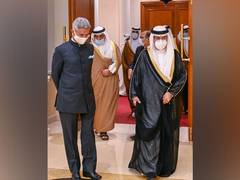 
      
      Jaishankar calls on Bahrain's Deputy Prime Minister, extends...
      
      