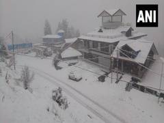 
      
      Parts of Himachal witness heavy snowfall, Keylong records...
      
      