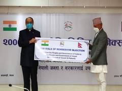 
      
      India gifts 2,000 vials of Remdesivir, Covid-19 related...
      
      
