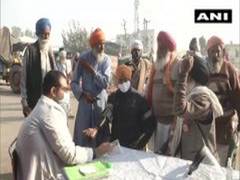 
      
      Medical camp organised at Delhi's Singhu border, doctors call...
      
      