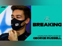 
      
      George Russell to replace Hamilton at Mercedes for Sakhir...
      
      