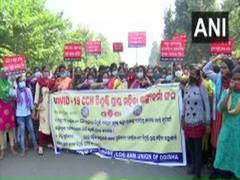 
      
      Odisha: ANM staff holds demonstration demanding...
      
      