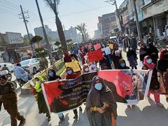 
      
      Protest in Pak's Dera Ghazi Khan against assassination of...
      
      