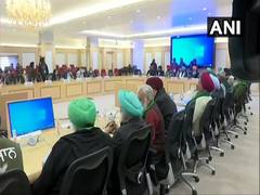 
      
      Centre's meeting with farmer leaders underway
      
      
