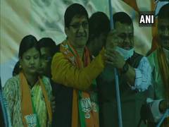 
      
      Suvendu Adhikari's brother and former TMC leader Soumendu...
      
      