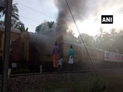 
      
      Luggage compartment of Malabar Express catches fire in Kerala
      
      