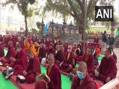 
      
      Monks offer special prayers for world peace at Bodh Gaya
      
      