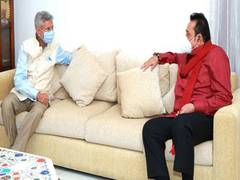 
      
      Jaishankar meets Sri Lanka PM Mahinda Rajapaksa, discusses...
      
      