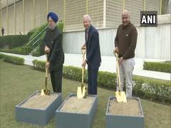 
      
      US envoy, Puri, Sisodia take part in groundbreaking event for...
      
      