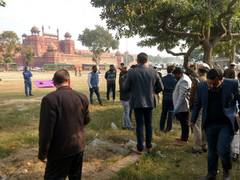 
      
      Delhi police's Crime Branch along with forensic team visit...
      
      