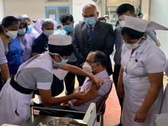 
      
      COVID-19 vaccination drive kicks off in Sri Lanka with 'Made...
      
      