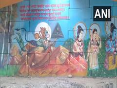 
      
      Haridwar gets mythology-themed wall graffiti to make tourists...
      
      