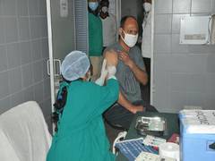 
      
      60 ITBP personnel receive COVID-19 vaccine shot in Haryana's...
      
      