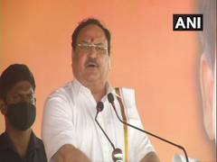 
      
      During his visit to Puducherry, Nadda targets CM Narayanaswamy 
      
      