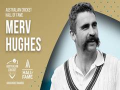 
      
      Merv Hughes inducted into Australian Cricket Hall of Fame
      
      