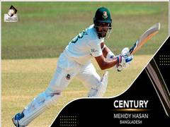 
      
      Ban vs WI: Mehidy Hasan's maiden Test ton puts hosts in...
      
      