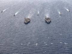 
      
      Two US carrier groups conduct exercises in South China Sea,...
      
      