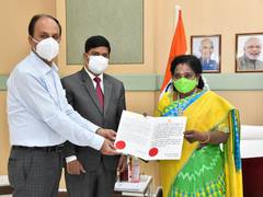 
      
      Tamilisai Soundararajan takes additional charge as Puducherry LG
      
      