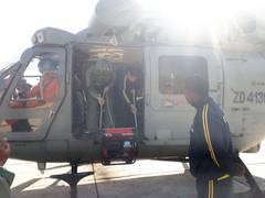 
      
      Navy divers measure depth of lake formed in Chamoli after...
      
      