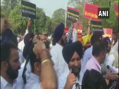 
      
      SAD MLAs holds protest march to Punjab Assembly against...
      
      
