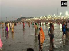 
      
      Devotees celebrate Magh Purnima, govt showers flower petals...
      
      
