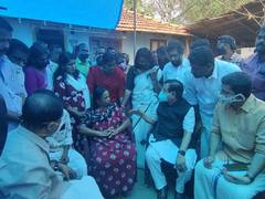 
      
      Pralhad Joshi, Muraleedharan visit family of RSS worker...
      
      