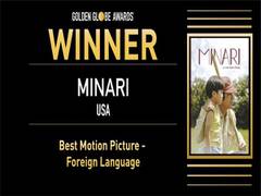 
      
      Golden Globes 2021: 'Minari' wins Best Motion Picture-...
      
      