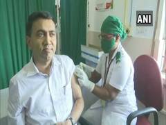
      
      Goa CM takes first jab of COVID-19 vaccine
      
      