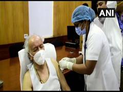 
      
      Maharashtra Governor receives first dose of COVID-19 vaccine
      
      