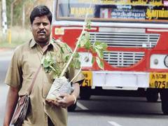 
      
      Bus conductor who planted 3 lakh saplings in 30 years wins praise
      
      