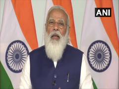 
      
      'Indians are leaders in caring for environment': PM Modi...
      
      