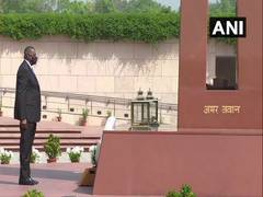 
      
      US Defence Secretary attends wreath-laying ceremony at...
      
      