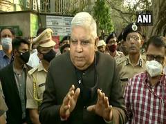 
      
      Dhankhar terms Mamata's remark in Goa as "hurtful, not in...
      
      