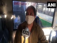 
      
      In a first, only woman driver in HRTC drives bus on...
      
      