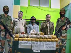 
      
      One held, drugs worth Rs 12 cr seized in Mizoram
      
      