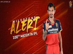 
      
      IPL 2021: RCB spinner Yuzvendra Chahal completes 100 games in...
      
      