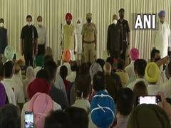 
      
      Punjab Cabinet expansion: 15 Congress MLAs take oath as ministers
      
      