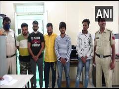 
      
      IPL betting racket busted in Indore, 5 arrested 
      
      