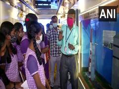 
      
      ISRO displays Chandrayaan, Mangalyaan models at exhibition...
      
      