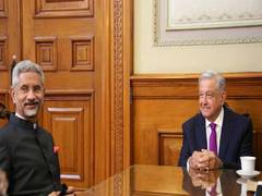
      
      Jaishankar meets Mexican President, discusses cooperation in...
      
      