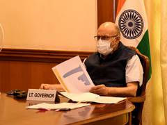 
      
      Delhi LG chairs 25th DDMA meeting to review COVID-19 situation
      
      