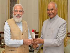 
      
      PM Modi greets President Kovind on his 76th birthday
      
      