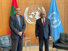 
      
      Tirumurti meets UNGA President, reassures India's support to...
      
      
