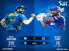 
      
      IPL 2021: Delhi Capitals win toss, opt to bowl against Mumbai...
      
      