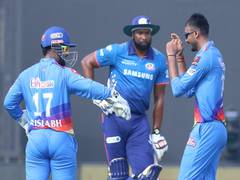 
      
      IPL 2021: Avesh, Axar shine as Delhi restrict Mumbai to 129/8
      
      