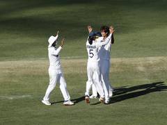 
      
      Aus W v Ind W, pink-ball Test: Meghna Singh, Pooja Vastrakar...
      
      